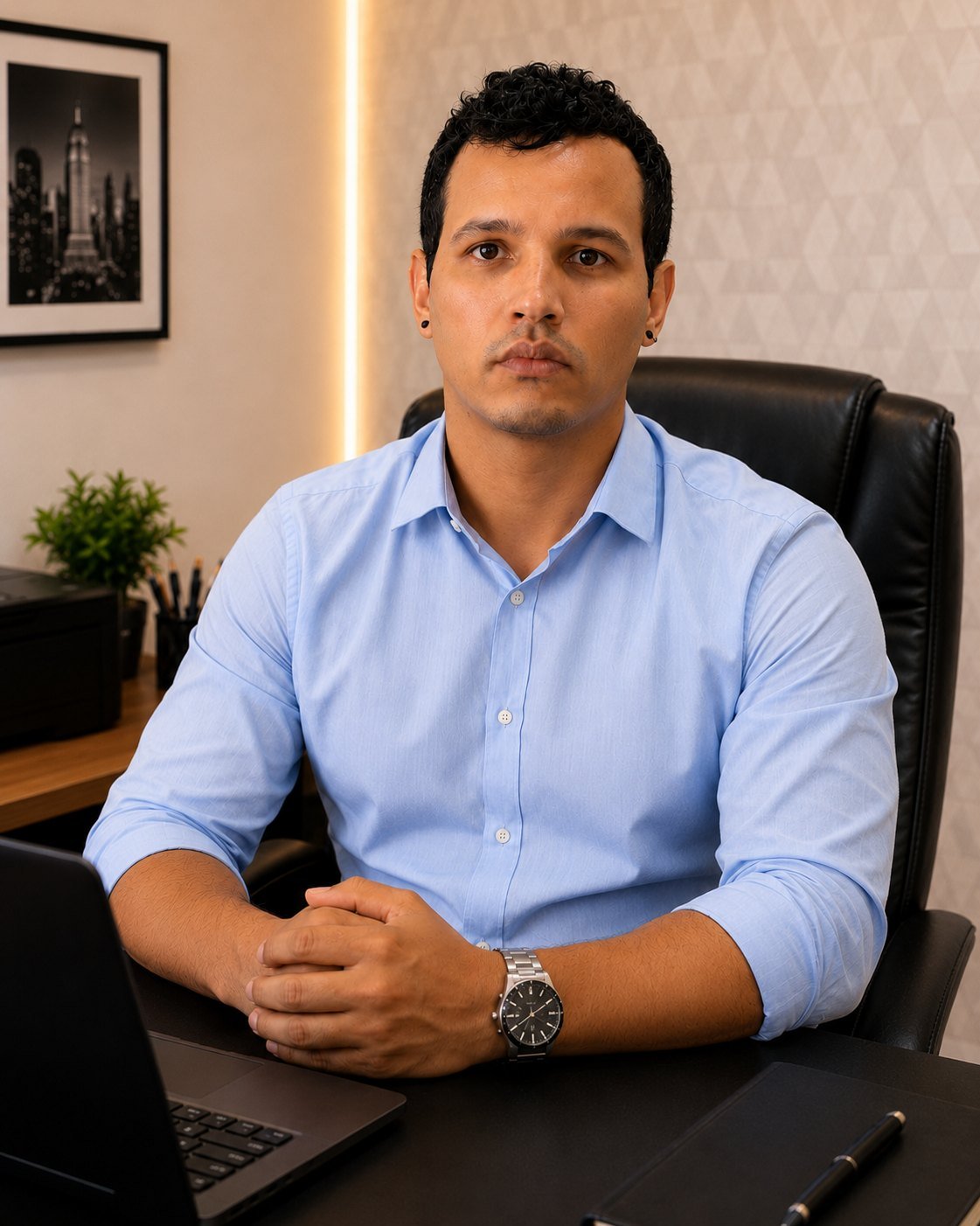 Dr. Douglas Silva Barbosa, advogado sócio da JPF Advocacia, OAB/MT 23.271, em Cuiabá